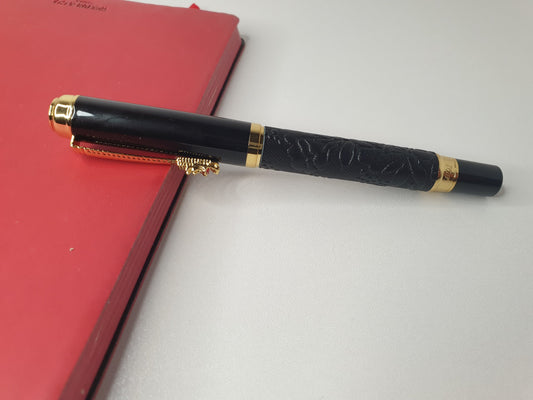 Luxury Roller ball Pen - "The dragon" - black